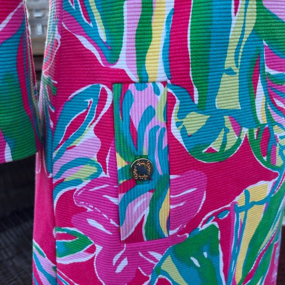 Lilly Pulitzer Multicolor Charlene Jungle Tumble Shift Dress (size S) - Picture 5 of 13